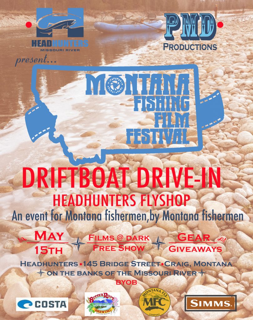 Headhunters Fly Shop Drift Boat Drive-In