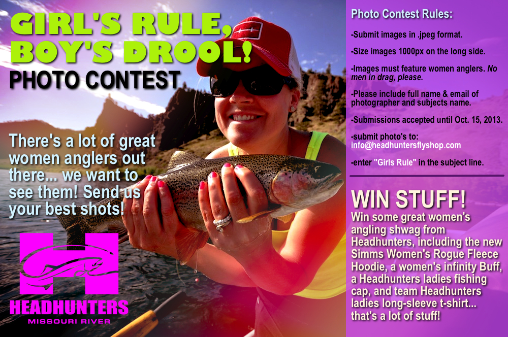 women's fly fishing photo contest