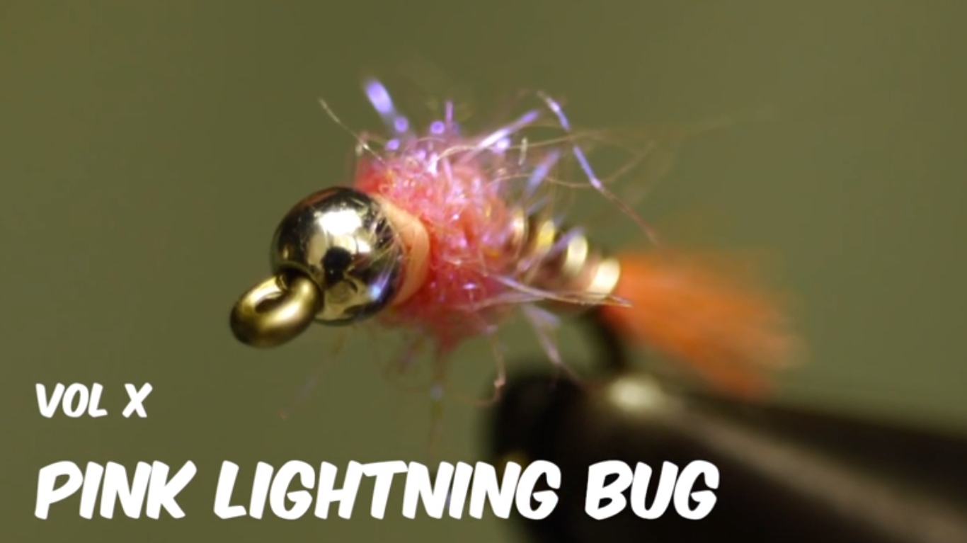 Pink Lightening Bug Fly Tying Video