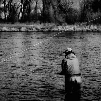 Missouri River spey fishing