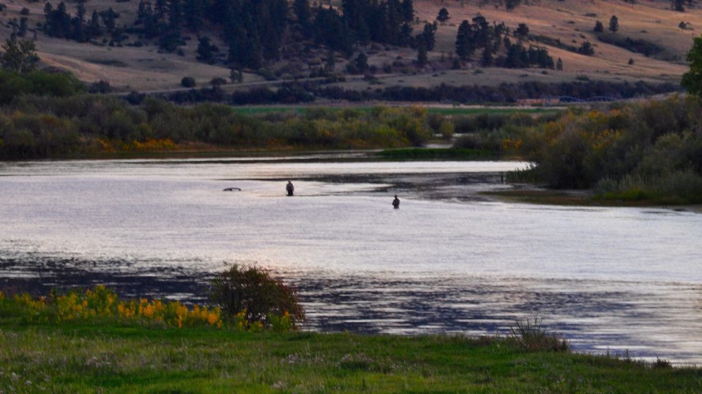 This vast resource is a great wade fishery.