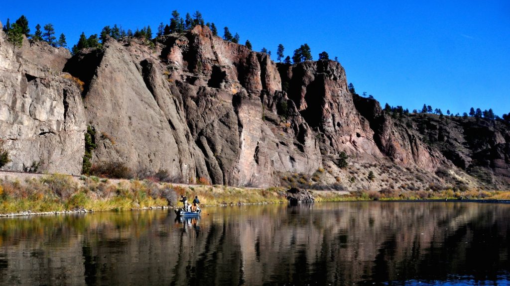 Missouri River Canyon Stretch Fly Fishing