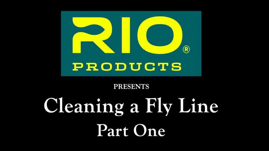 How to Clean a Fly Line Part 1