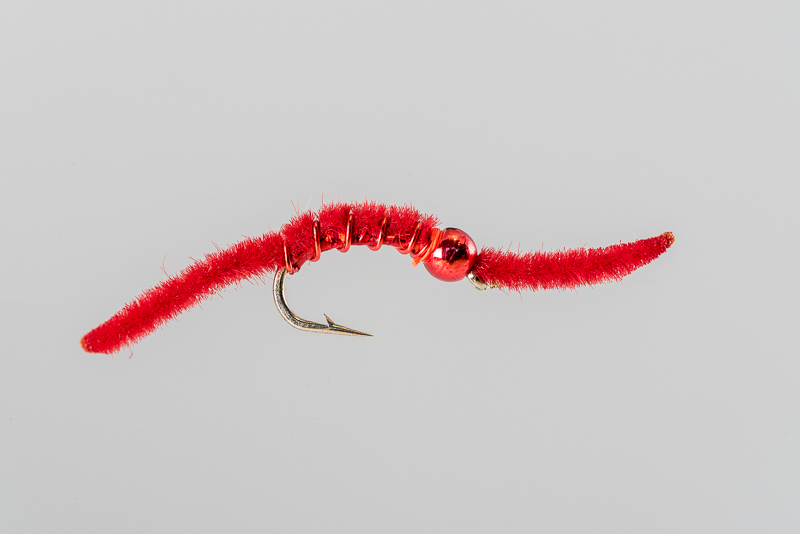 Fish Finder Worm Red - Headhunters Fly Shop