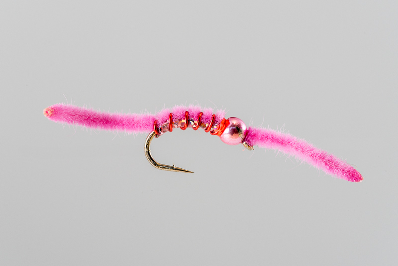 Fish Finder Worm Pink