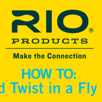 How to Avoid Twist and Memory of a Fly Line Video