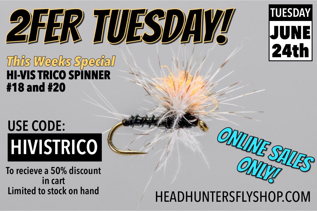 Hi-Vis Trico Spinner 2FER TUESDAY BOGO